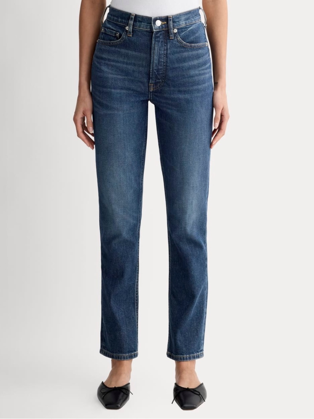 Everlane the cheeky Jean in dark wash size 27